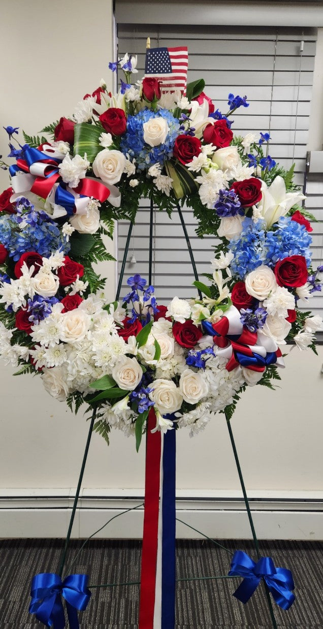 Funeral Wreath 911