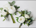Peony Boutonniere