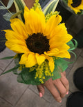 Sunflower Wrist Corsage