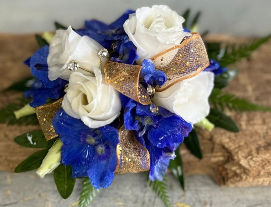 Gold Sky Wrist Corsage