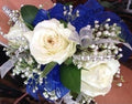 Snow Fall Wrist Corsage