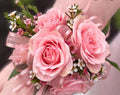 Pale Pink Wrist Corsage