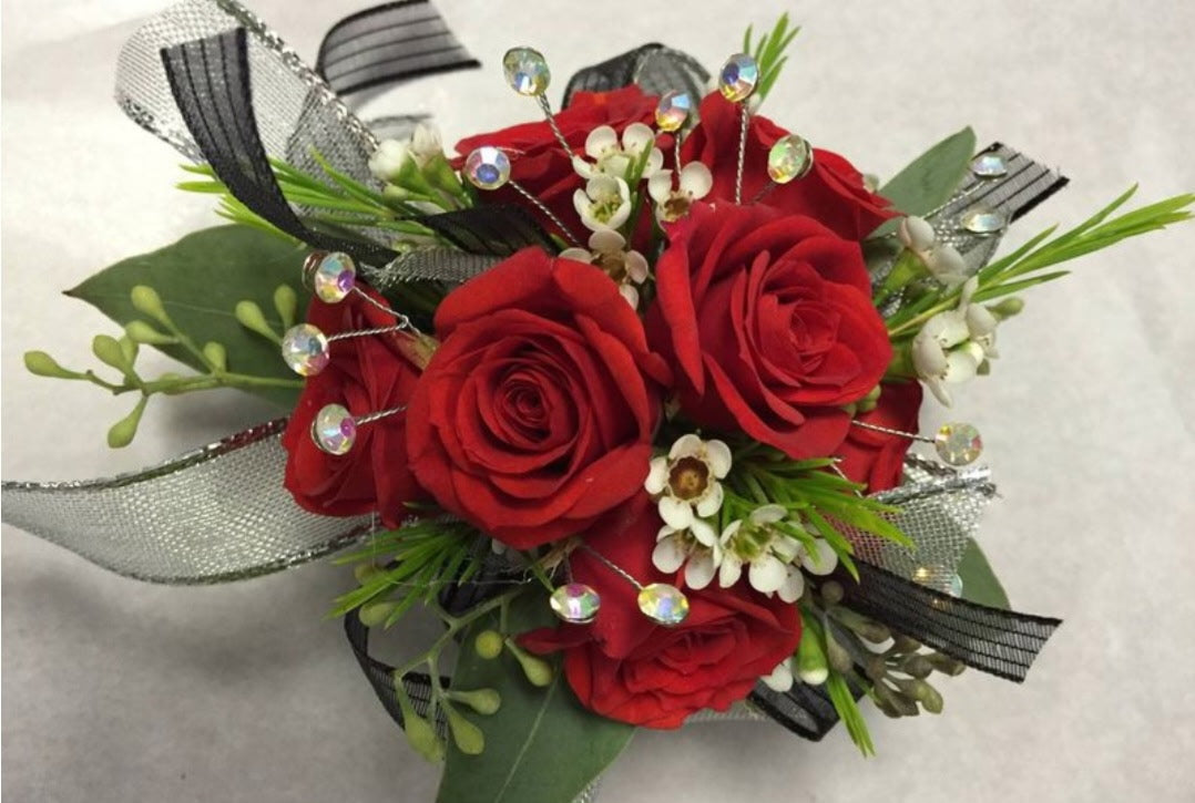 Red Rose Wrist Corsage