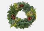 Holiday Candle Ring Wreath