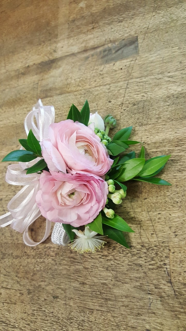 Ranunculus Wrist Corsage